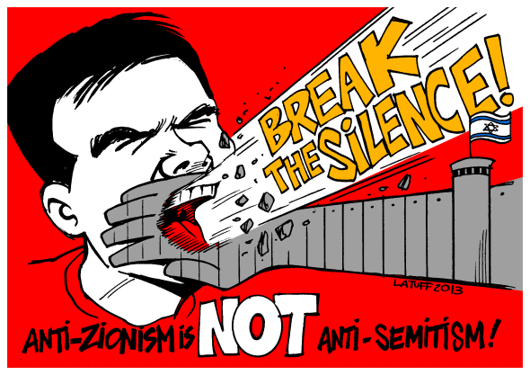 Break the Silence! Anti-Zionism is NOT Anti-Semitism!