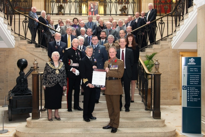 Armed Forces Community Covenant on our commitment to serving armed forces personnel, veterans and their families in Barnsley