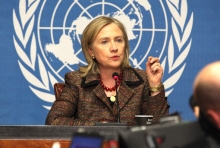  Hillary Clinton as secretary of state in 2011. (United States Mission Geneva / CC BY-ND 2.0)